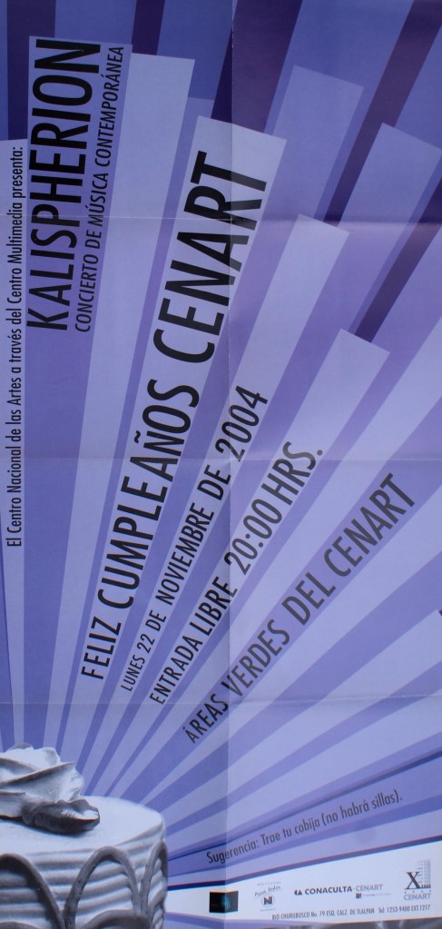 Aniversario del CENART- 2004